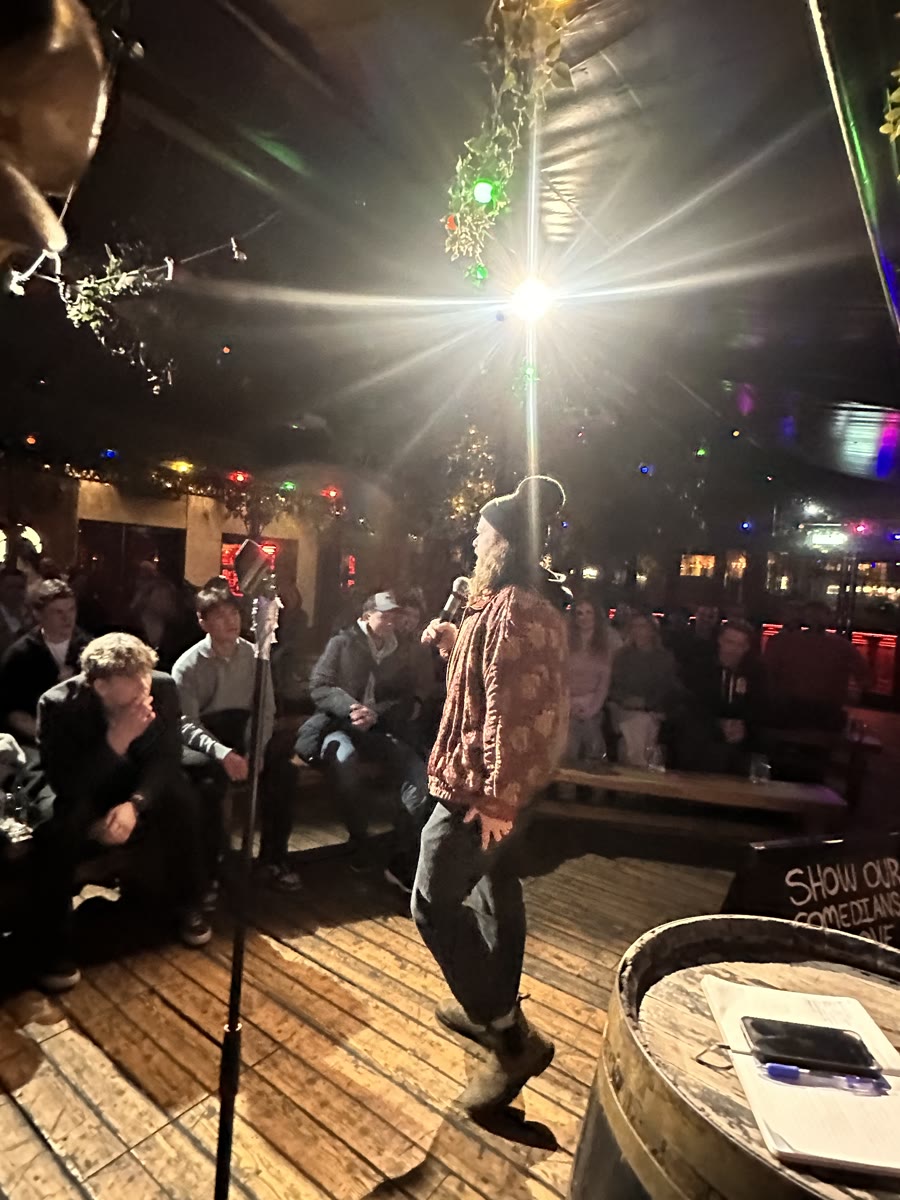 Live comedy show Copenhagen